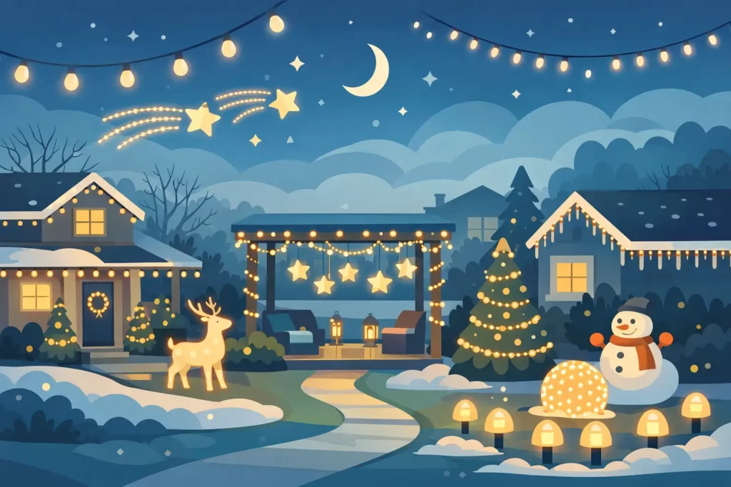 12 Best Outdoor Holiday Lighting Ideas for Homes