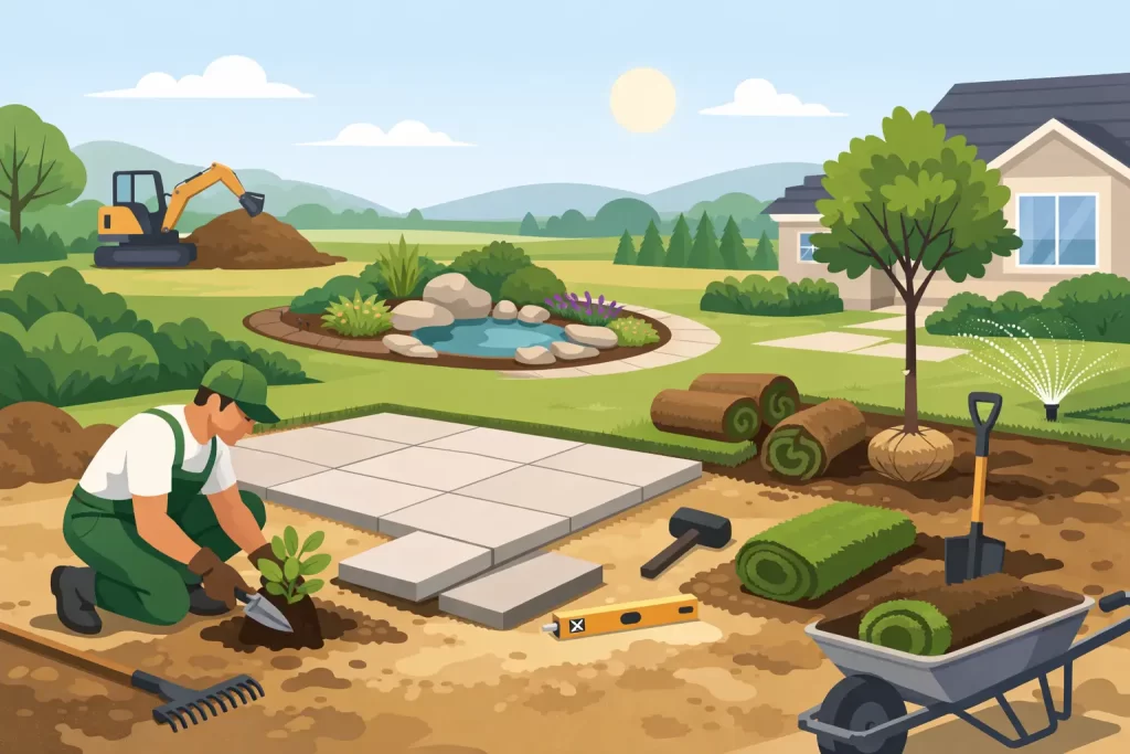Landscape Installation Process Explained Clearly