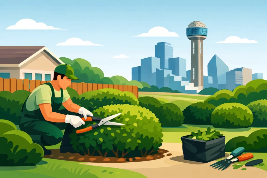 How Often Should Shrubs Be Trimmed in Dallas?