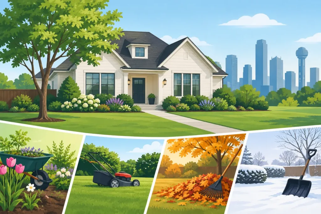 How to Plan Seasonal Yard Upgrades in Dallas
